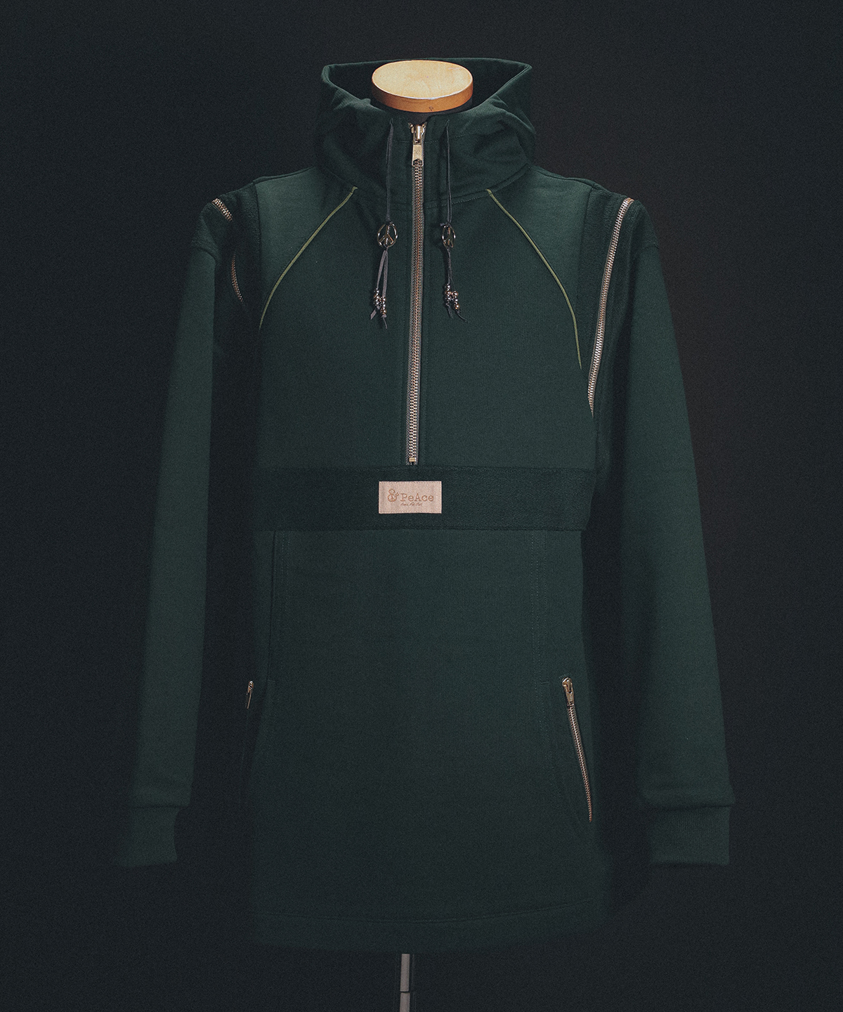 DOCKING HALFZIP PULL HOODIE